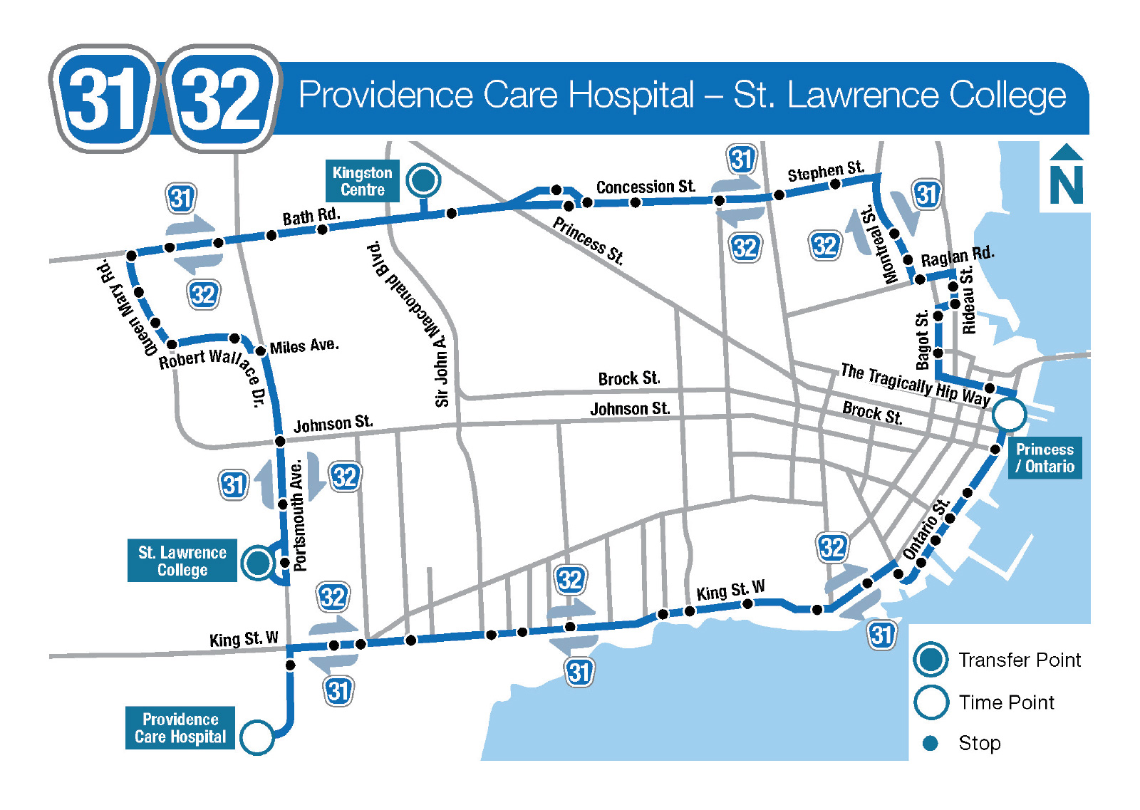 Route 31 map