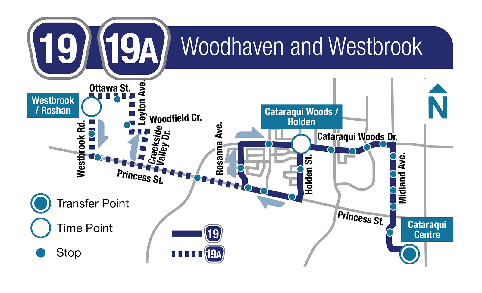 Route 19 - Woodhaven and Westbrook